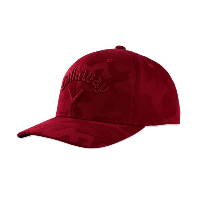 Fotografía de Gorra Callaway Camo Snapback Red