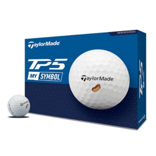 Pelotas Taylormade TP5 My Symbol Hot-Dog
