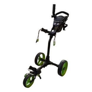 Carro Manual Powerbilt Mini 3 Ruedas Black/Lima
