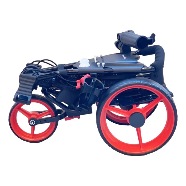 Carro Manual Powerbilt Mini 3 Ruedas Black/Red