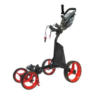Carro Manual Powerbilt 4 Ruedas Black/Red