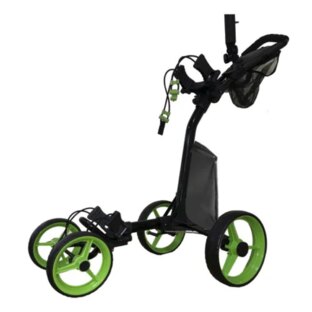 Carro Manual Powerbilt 4 Ruedas Black/Lima