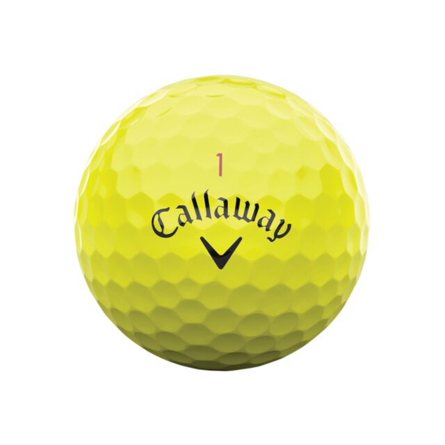 Pelotas Callaway Chrome Tour Amarillas