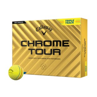 Pelotas Callaway Chrome Tour Triple Track Amarillas