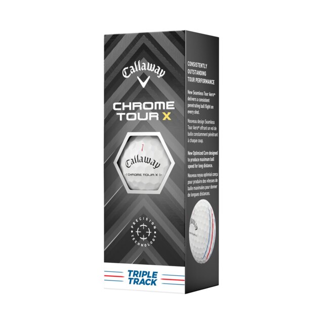 Pelotas Callaway Chrome Tour X Triple Track Blancas