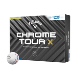 Pelotas Callaway Chrome Tour X Triple Track Blancas