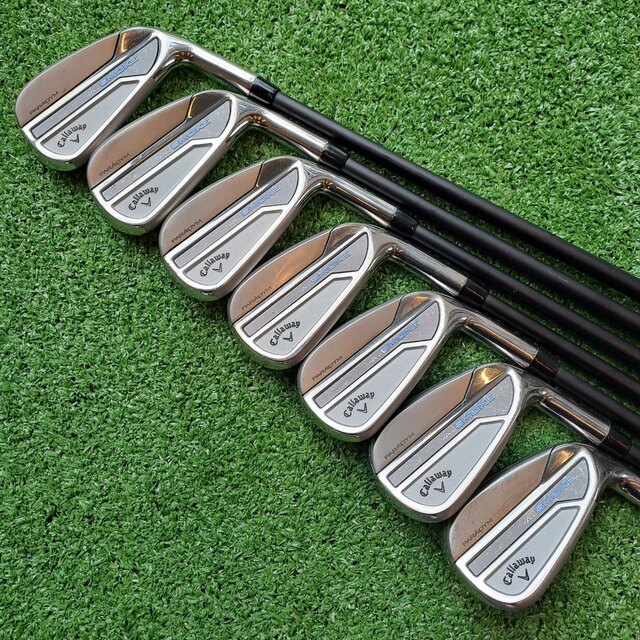 Set de Hierros Callaway Paradym Ai Smoke Grafito