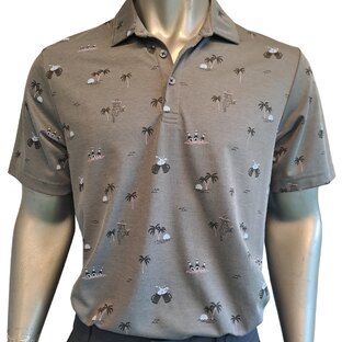Chomba Travis Mathew Gris Estampado
