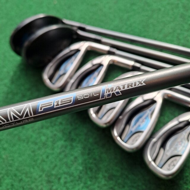 Set de Hierros Callaway Steelhead XR Grafito Lady + Hibridos