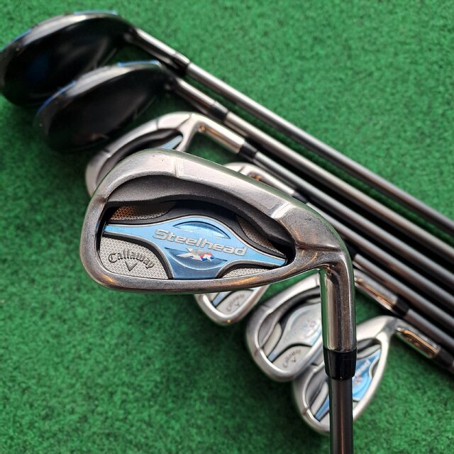 Set de Hierros Callaway Steelhead XR Grafito Lady + Hibridos
