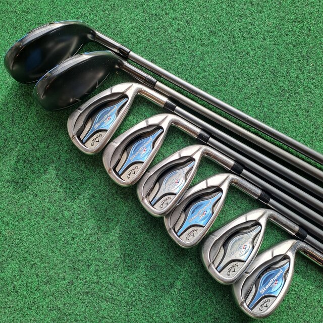 Set de Hierros Callaway Steelhead XR Grafito Lady + Hibridos