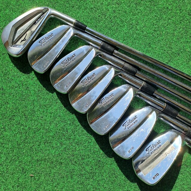 Set de Hierros Titleist 670 Acero Stiff 4P