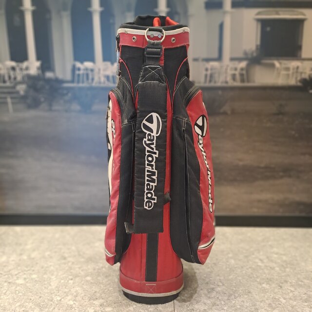Bolsa Taylormade Cart Strap Lock Bordó 14 Divisiones