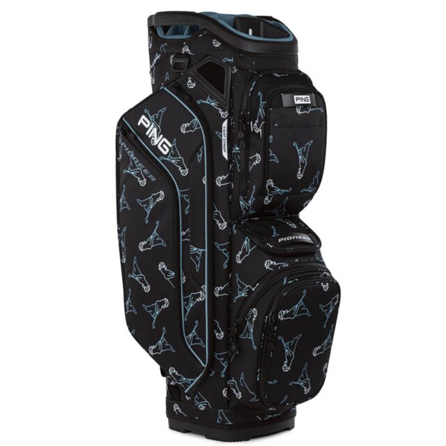 Bolsa Ping Pioneer Black and Blue Mr Ping