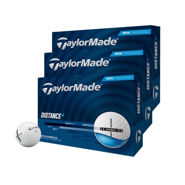 Fotografía de Pelotas Taylormade Distance+ Promo 3x2